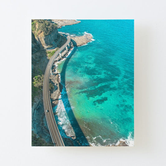 (Clifton) Coastal Routes Canvas Mounted Print