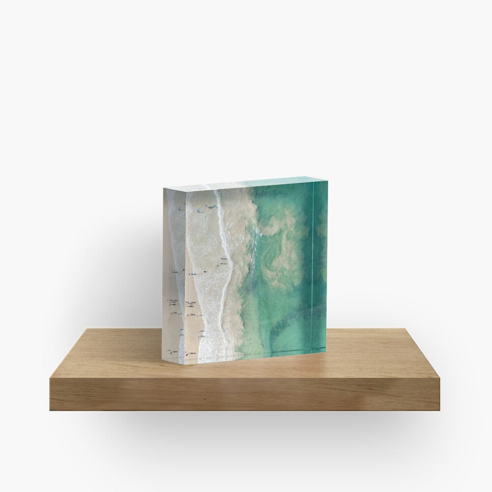 (Coledale) Spiralling Acrylic Block