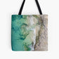 (Coledale) Mossy Waves Tote Bag