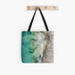 (Coledale) Mossy Waves Tote Bag