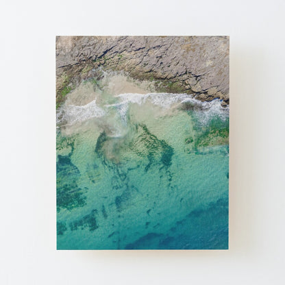 (Coledale) Mossy Waves Wood Mounted Print