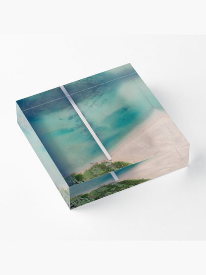 (Gerroa) Beachside Bliss Acrylic Block