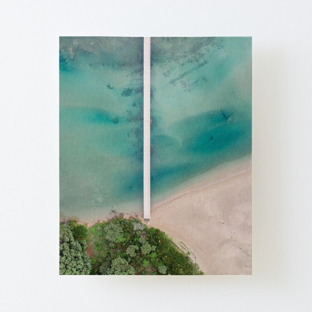 (Gerroa) Beachside Bliss Canvas Mounted Print