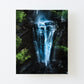 (Stanwell) Falls Canvas Mounted Print