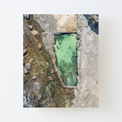 (Wollongong) Emerald Oasis Canvas Mounted Print